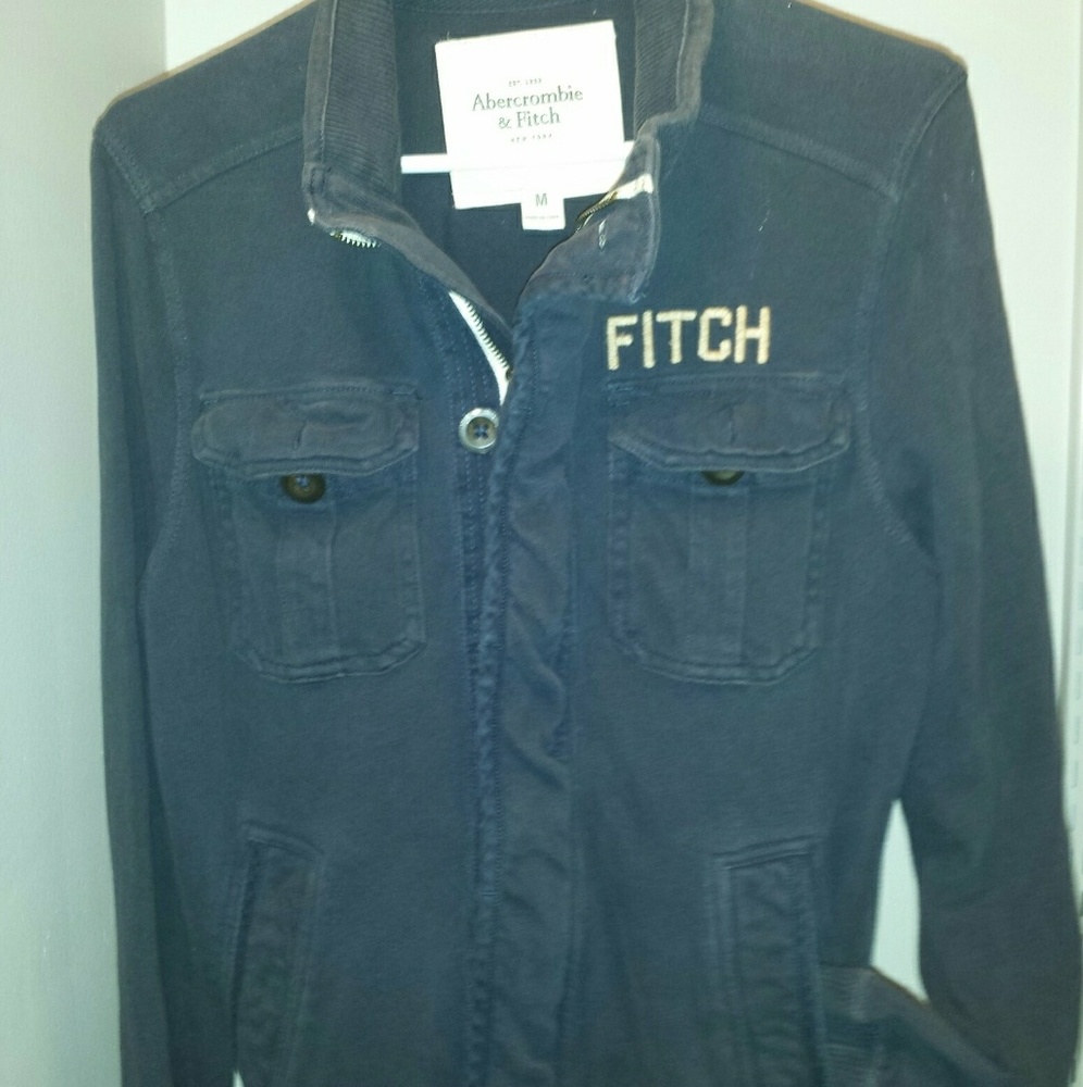 Abercrombie and Fitch Mens Med.distressed jacket